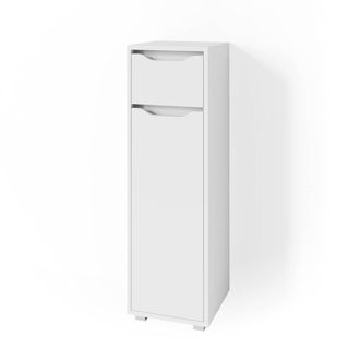 Vicco Armario De Ba&ntilde;o Mediano Ruben, Blanco, 30 X 97.5 Cm