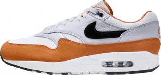 Nike Mens Air Max 1 Sneaker In White/monarch/pure Platinum/black