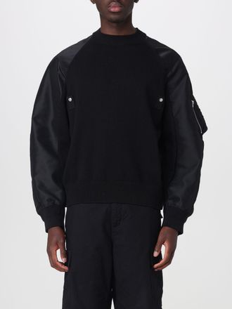 sacai Maglia in cotone e poliestere