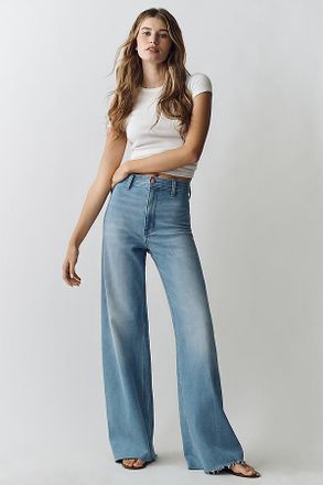 Pistola Denim Penny High-Rise Wide-Leg Jeans