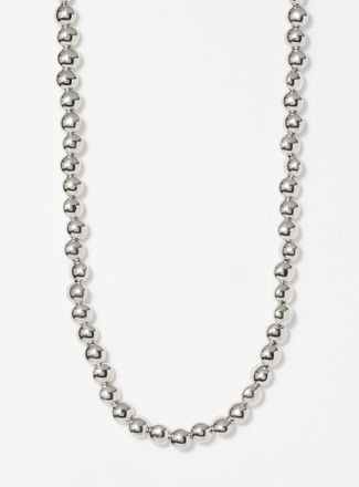 Simons Womens Metallic sheen necklace