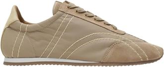 Toteme Flex Sneakers - Dames - Sneakers - Beige - 41 EU - Leer - Schoenen
