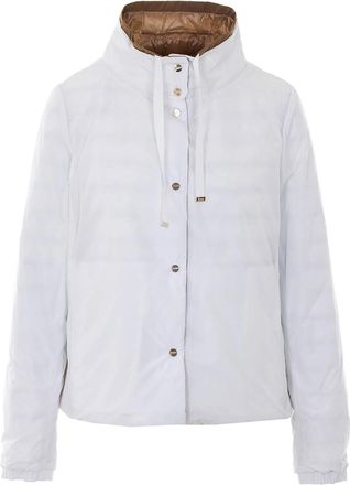 Herno White And Brown Down Jacket