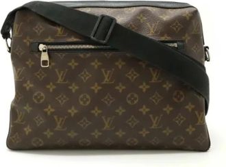 Louis Vuitton Pre-owned Cross Body Bags, male, Brown, Size: ONE SIZE Pre-owned Canvas crossbody-bags