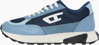 Diesel Mens Tame Laced Up Blue Racer Trainers - Size: 10