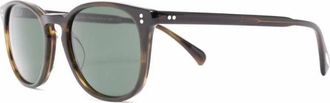 Oliver Peoples Finley Esq. - unisex - Zonnebrillen - Bruin - 51 MM - Accessoires