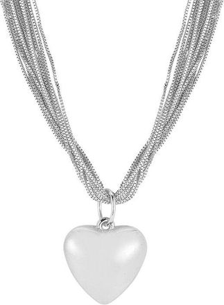 Glaze Jewelry Silver Plated Necklace