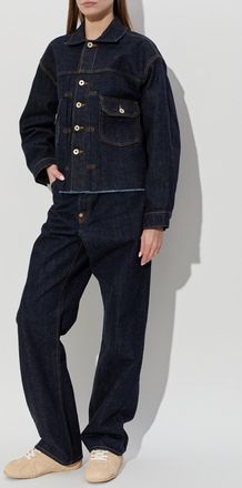 Kenzo Denim Jacket, Womens, Navy Blue