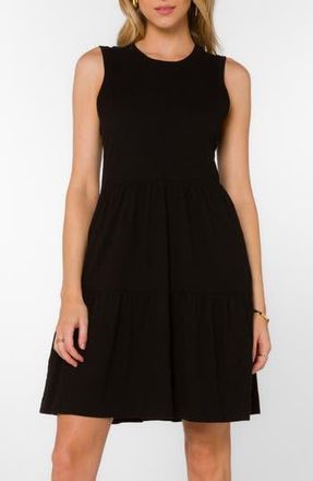 Velvet Heart Sleeveless Tiered Minidress in Black at Nordstrom Rack, Size X-Small