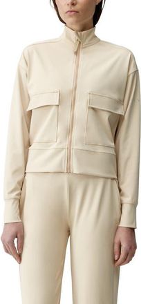 Born Living Yoga Egan Performance Jacket in Straw at Nordstrom, Size X-Small