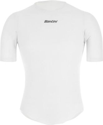 Santini Delta Baselayer Velounterhemd - Unisex | wei&szlig;