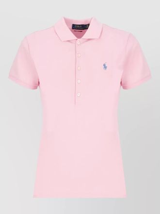 Ralph Lauren cotton polo shirt short sleeves ribbed collar