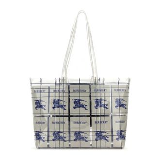 Burberry Geborduurde PVC Shopper - Heren - Shoppers - Veelkleurig - ONE Size - Tassen