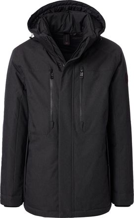 Casamoda Casa moda effen grijs winterjas normale fit