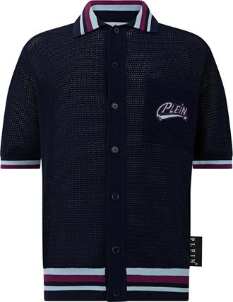 Philipp Plein Hombre, Jerseys, Azul, Talla: S