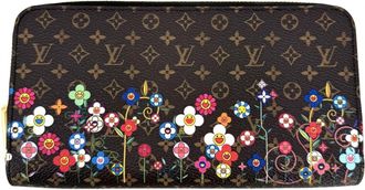 Louis Vuitton Monogram Brown Monogram Multi-Color Monogram Long Wallet (Bi-Fold) (Pre-Owned)