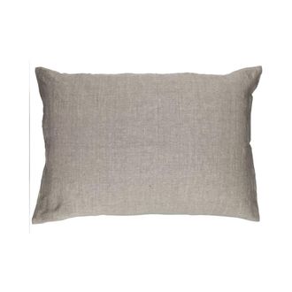 POMAX Coj&iacute;n de algod&oacute;n beige 70X50