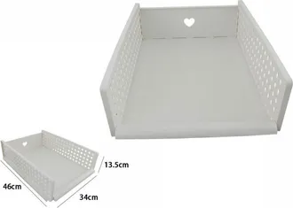 Trade Shop Trade Shop - Cestino Portaoggetti Organizer Rettangolare Cesto Portatutto Scatola 34x46x13.5