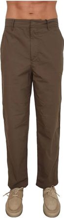 A|X Armani Exchange Straight Trouser - Heren - Straight fit broeken - Bruin - W34 - Katoen - Broeken