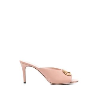 Valentino Garavani Heeled Mules, female, Pink, Size: 6 1/2 US Valentino Garavani Sandals