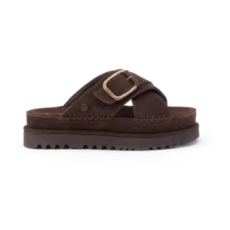 Warmbat Schoenen, Dames, Bruin, 40 EU, Su&egrave;de, Wondai Slider