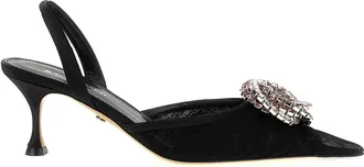 Mach & Mach Polyamide Mid Heel Womens Pumps