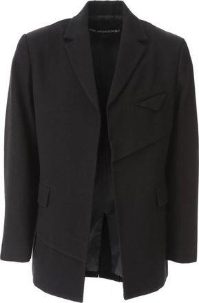 Andersson Bell Camtton Twill Wollen Jas - Heren - Blazers - Zwart - XL - Wol - Jassen