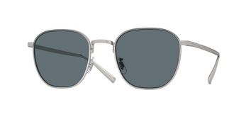 Oliver Peoples OV1329ST Rynn Polarized 50363R Mens Sunglasses Silver Size 49