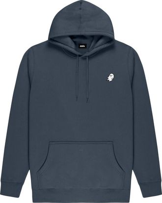 Dalix Ghost Midweight Fleece Classic Hooded Sweatshirt in Petrol Blue at Nordstrom, Size Xx-Large