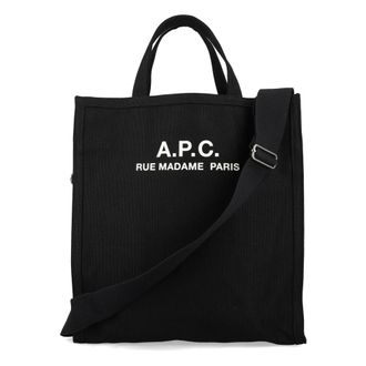 A.P.C. Recuperation Tote - unisex - A.P.C. - Shopping Bags - Black - ONE SIZE - Bags
