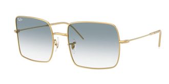 Ray-Ban RBR0104S Square Reverse 001/79 Womens Sunglasses Gold Size 54