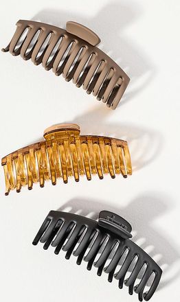 Anthropologie Claw Hair Clips, Set of 3