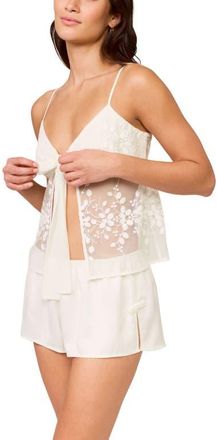 Rya Collection Tidal Short Pajamas in Ivory at Nordstrom, Size X-Small