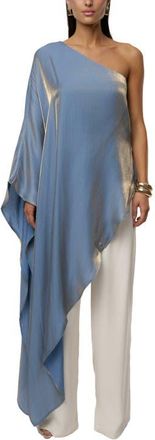JLUXLABEL Cher Iridescent Top in Blue at Nordstrom, Size X-Small
