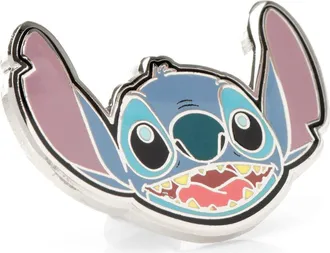 Cufflinks Inc. Stitch Happy Face Lapel Pin in Silver at Nordstrom