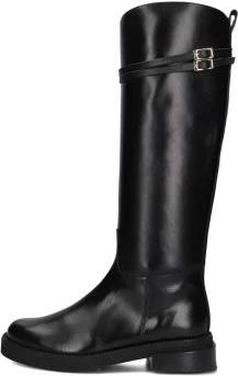 Pertini Elegante zwarte laarzen- Model 32792 - Dames - Hoge Laarzen - Zwart - 39 EU - Leer - Schoenen