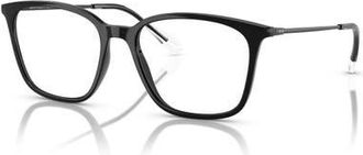 A|X Armani Exchange 53mm Butterfly optical glasses in Black at Nordstrom