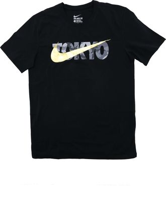Nike Tokyo T-Shirt Black Camo Gold 827304-010
