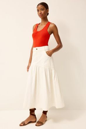Marie Oliver Sophie Skirt in Whitewash at Nordstrom, Size 10