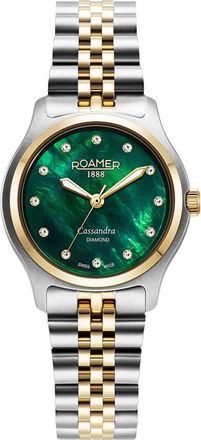 Roamer Womens 626847-47-59-20 Ladies Cassandra Diamond Watch - Silver - One Size