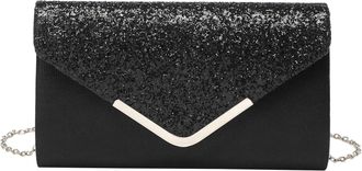 Generic EDLMKM Women Evening Clutch Bags, Glitter Envelope Handbag with Detachable Chain Strap, Mini Crossbody Bag For Women, Elegant Evening Handbags for Wed
