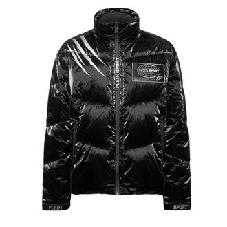 Plein Sport Heren, Jassen, Zwart, Maat: 4XL Nylon