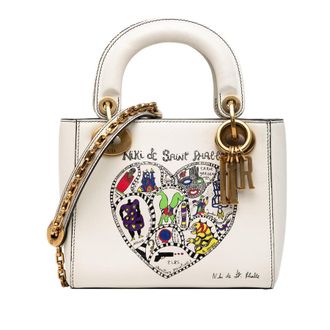 Dior Pre-owned Dior DiorAmour Niki De Saint Phalle Mini Calfskin Lady Dior Ladies 04-MA-1127