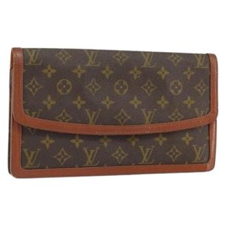 Louis Vuitton Clutch in tela Pre-owned - - Pre-owned - Donna - Marrone - ONE SIZE