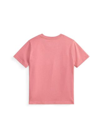 Polo Ralph Lauren Logo-Embroidered Cotton T-Shirt - Pink