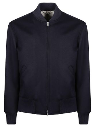 Lardini Virgin Wool Bomber Jacket