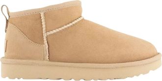 UGG Ugg, Schoenen, Dames, Beige, 38 EU, Leer, Classic Ultra Mini Boot