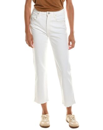 Amo Amo Chloe Released Hem White Sand Crop Jean