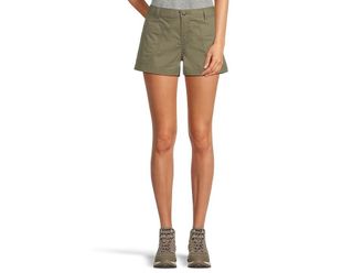 Prana Palisades Ripstop Shorts Womens Shorts Rye Green : 10 3, Cotton/Elastane/Polyester