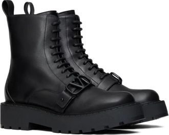 Valentino Garavani Anfibi VLogo Signature 45mm - Nero